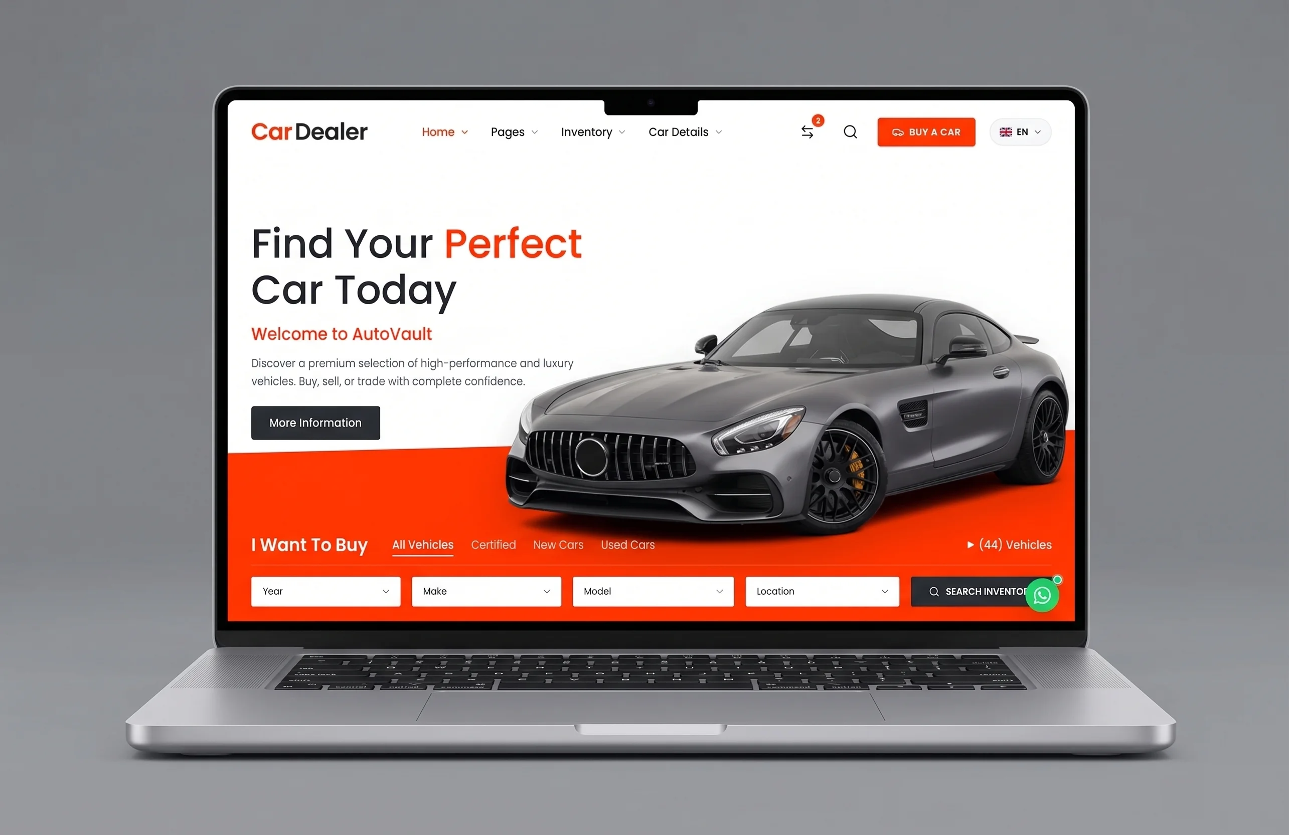 AutoVault Car Dealer