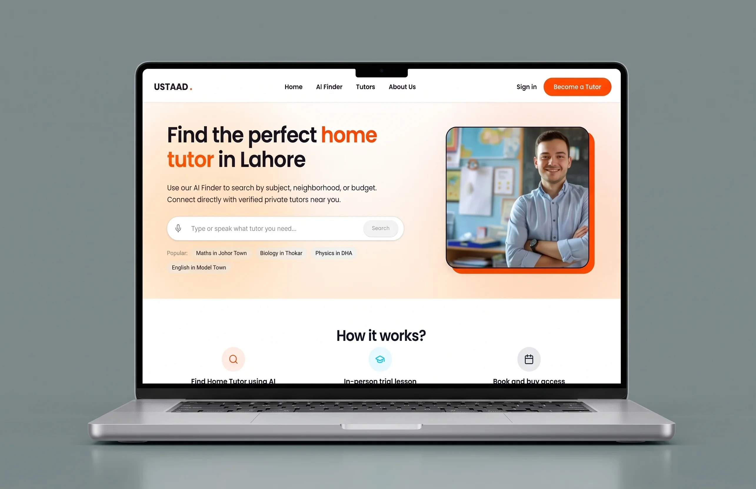 Ustaad — AI Platform • Education | DevRep Labs Ustaad — AI Platform • Education